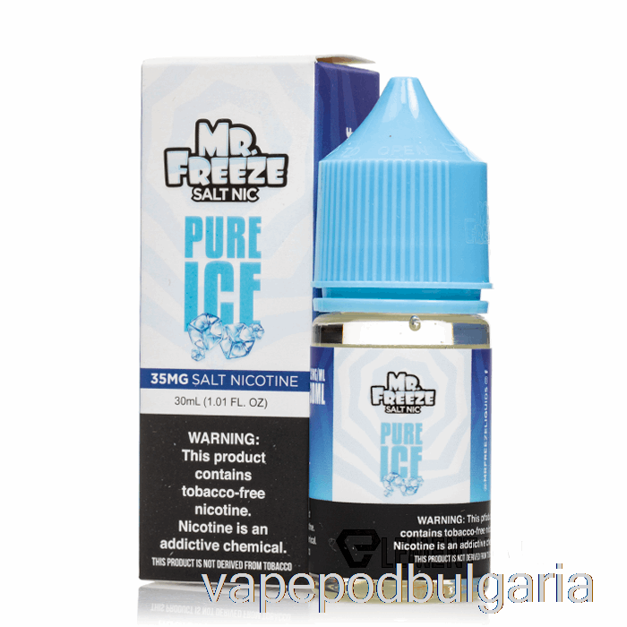 Vape Bulgaria Pure Ice - Mr Freeze Salts - 30ml 35mg